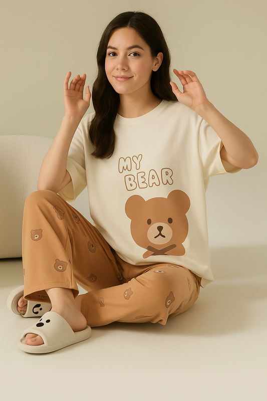 My Bear PJs Set T-SHIRT